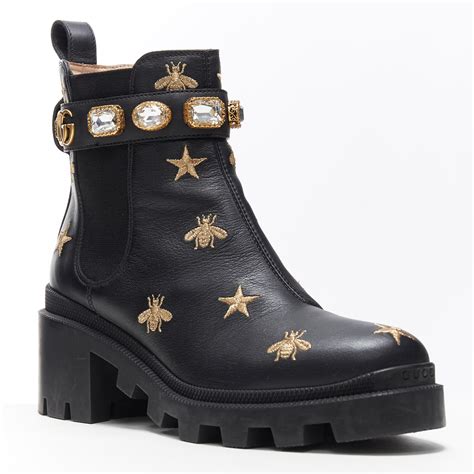 gucci honey bee boots|gucci bee boots dupe.